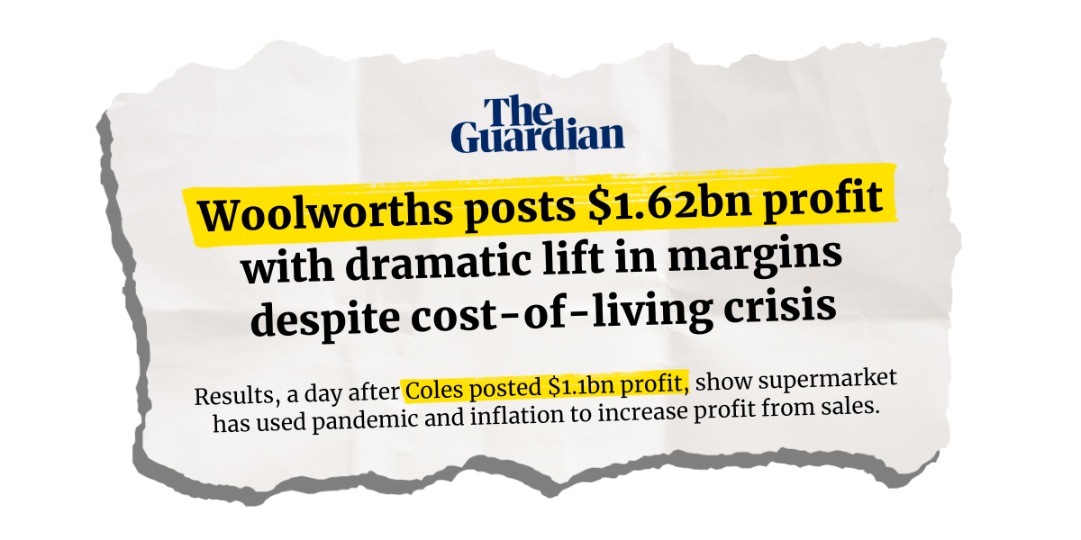 Stop Supermarket Price Gouging | Australian Greens